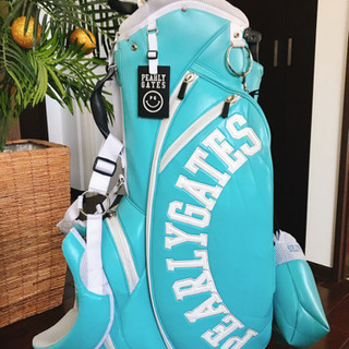 PEARLYGATES⛳️のキャディバッグとアイアンカバーのセット