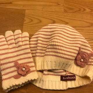 hushush 帽子と手袋