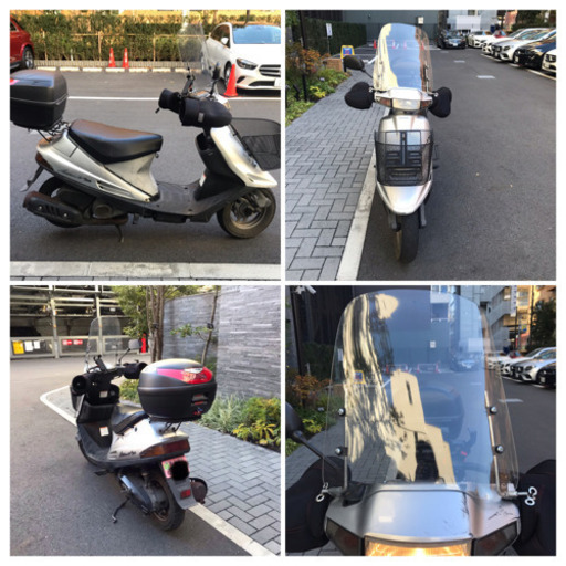 スズキ アドレス100 / 防寒使用♪ 自賠責付き