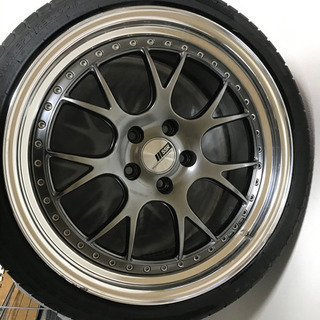 12/4 21時半まで！SSR PROFESSOR MS3 19インチ 225/40R19夏タイヤ4本 ロックナット付