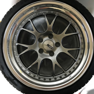 12/4 21時半まで！SSR PROFESSOR MS3 19インチ 225/40R19夏タイヤ4本 ロックナット付