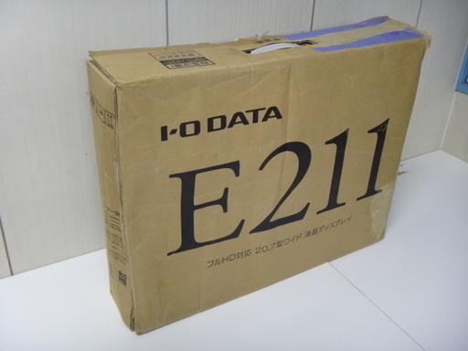 ありがとうございました。・・・未使用　IO DATA  アイ・オー・データ  液晶ディスプレイ　E211