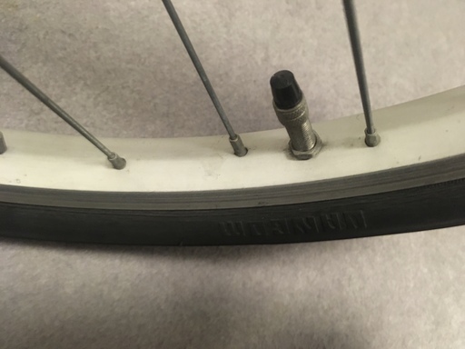 自転車インチ前輪ホイールタイヤセット Yuji 菊名のその他の中古あげます 譲ります ジモティーで不用品の処分