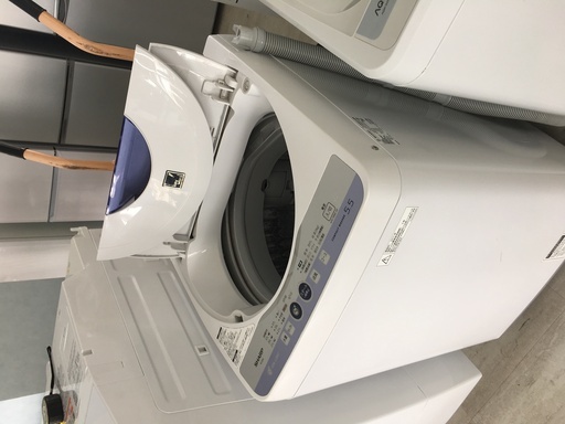 シャープ5.5k洗濯機　Ag＋イオンコート　分解クリーニング済み！！！