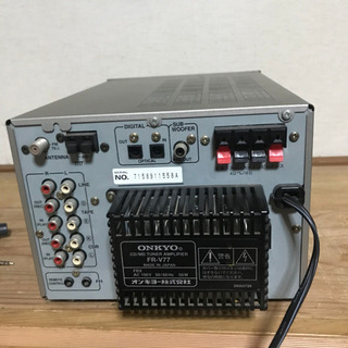 ONKYO CD MD コンポ アンプ