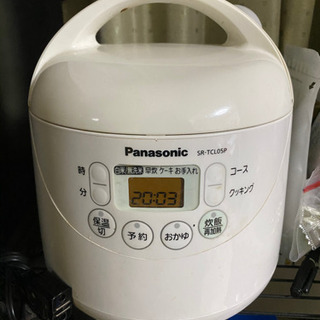 炊飯器　Panasonic 2011年製　SR-TCL05P