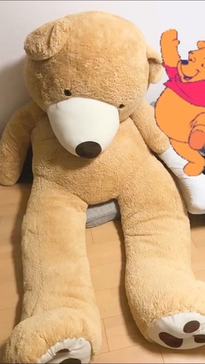 [値下げ可]特大くまのぬいぐるみ 綺麗です！ 約250cm