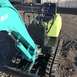 ヤンマー B08 ユンボ バックホー 油圧ショベル ゴムキャタ 1トン 可変脚