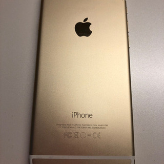 iPhone6 16GB ゴールド SIMフリーdocomo版