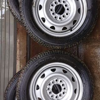 ホイール付きスタッドレスタイヤ4本セット　TOYO GARIT 155/65R13