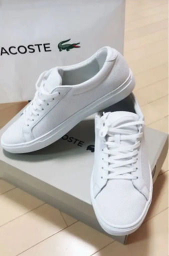《足の大きい方必見！》 【新品】LACOSTE ラコステ スニーカー 紙袋付き