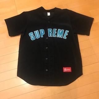 supreme Corduroy Baseball Jersey コーデュロイ
