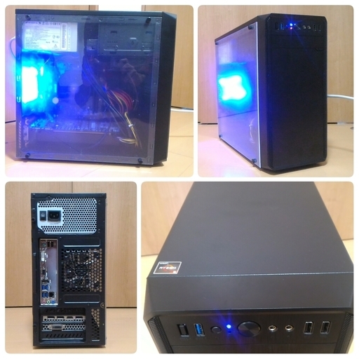 極美品 爆速ゲーミングPC Ryzen 3600 GTX1070 メモリ16G SSD512G HDD1TB Windows10 極美品 爆速ゲーミングPC Ryzen 3600 GTX1070 メモリ16G SSD512G