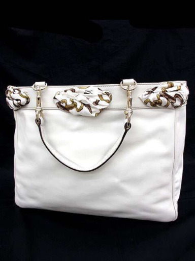 美品 GUCCI グッチ 153033 レザー スカーフ付き トートバッグ 美品 GUCCI グッチ 153033 レザー スカーフ付き トートバッグ