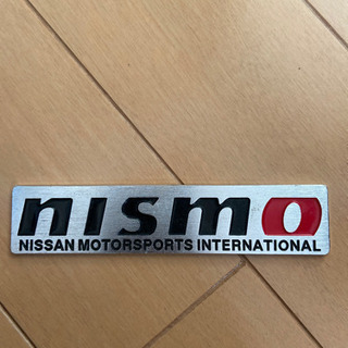 NISMO エンブレム　アルミ　削り出し　ニスモ