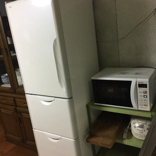 日立冷凍冷蔵庫305ℓ左開き2005年製