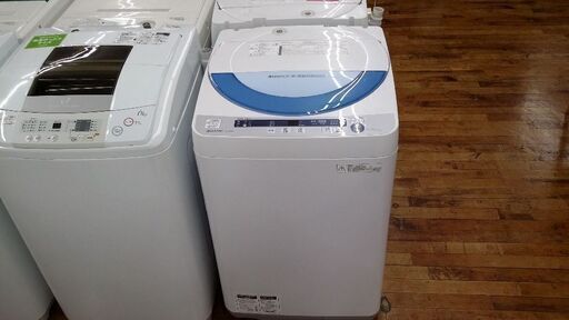 安心の6ヶ月保証つき【トレジャーファクトリー入間店】SHARPの5.5kg全自動洗濯機のご紹介！