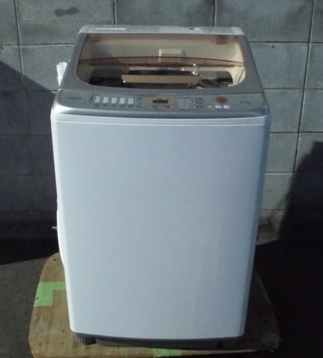 AQUA/アクア 全自動洗濯機 AQW-TW1000E(WX) 2016年製 10.0/5.0kg お風呂水ポンプ付き 中古品 動作OK♪ 大容量ですよ‼ JM5447)【取りに来られる方限定】