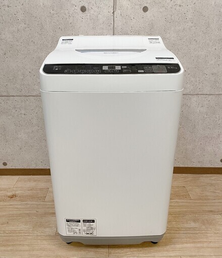 K11*37 シャープ SHARP 洗濯機 ES-TX5TC-W 5.5kg 18年製