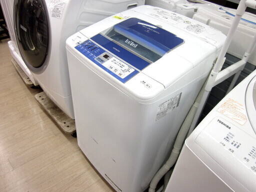 安心の6ヶ月保証付！2012年製 7.0kg HITACHI(日立)「BW-7PV」全自動洗濯機です！