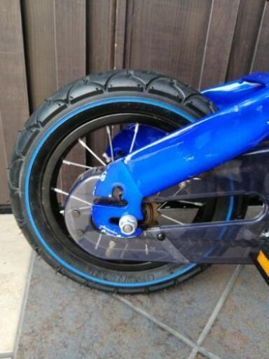 へんしんバイク 青色 自転車