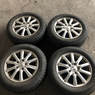 商談中❗️グッドイヤー　アイスナビゼア2  195/65-15アルミセット中古 商談中❗️グッドイヤー アイスナビゼア2 195/65-15アルミセット中古