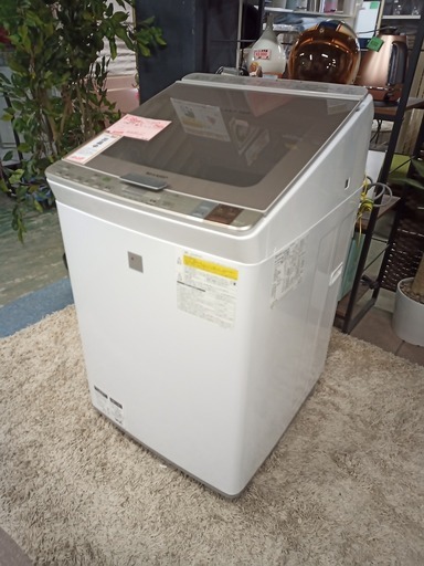 R0239) SHARP 洗濯機 ES-GX950 2016年製! 洗濯容量9.0kg 店頭取引大歓迎♪