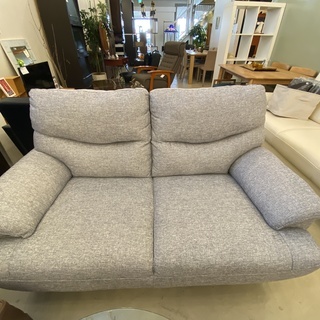 ニトリ ソファー 2P 2人掛け グレー 格安 中古品