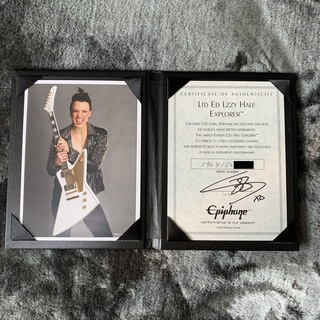 【未使用品・入手困難】 Epiphone Lzzy Hale Explorer ＜祝来日HALESTORM＞