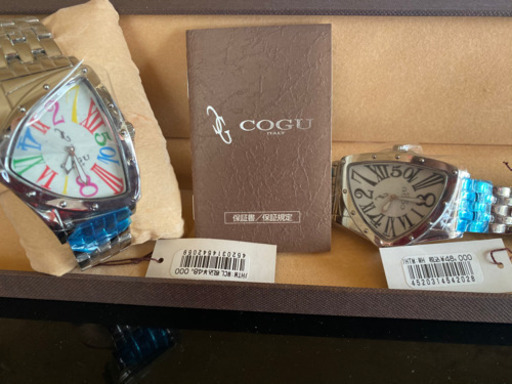 【新品】ブランド腕時計 セット売り ジャンピングアワー GUCCI COGU コグ