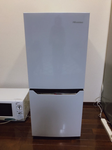 【12月15日まで】冷蔵庫 Hisense 130L 一人暮らし 美品 2ドア