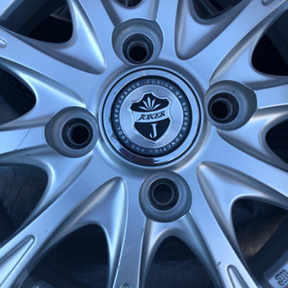 002/スタッドレスタイヤ　WedsJoker13インチアルミ　ヨコハマiceGUARD iG30 155/65R/13 ７分山