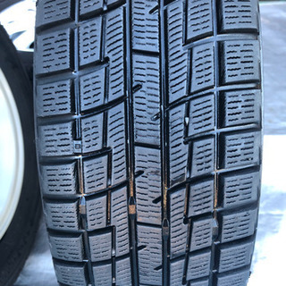 002/スタッドレスタイヤ　WedsJoker13インチアルミ　ヨコハマiceGUARD iG30 155/65R/13 ７分山