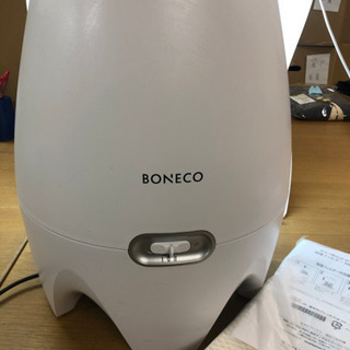 BONECO ボネコ気化式加湿器　ホワイト　加湿フィルター付き