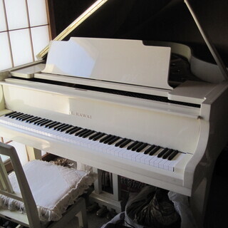 kawai カワイ グランドピアノ 白 ホワイト KG-3C 中古 ワンオーナー 70