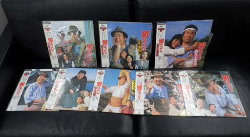 ▶LD 映画 『男はつらいよ』 第1，2，3，4，5，16，18，23作 8枚セット パイオニア 寅さん大全集 松竹映画 ペイペイ対応 札幌 西野店