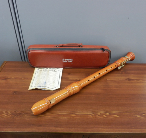 PayPay対応 ヤマハ スペリオ リコーダー テナー ジャーマン ケース付き YAMAHA SUPERIO RECORDER TENOR GERMAN 札幌市西区西野