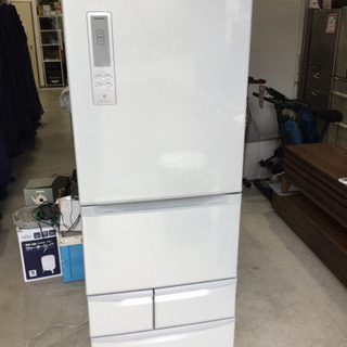 TOSHIBA 冷蔵庫 GR-43ZY(SS) 427L 美品【 TOSHIBA 】東芝 427L 5ドア 冷凍冷蔵庫 自動製氷機付き 狭い幅