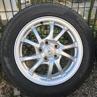 再値下げ☆205/60/16プリウスα純正ホイール PIRELLIスタッドレス-鎌倉 