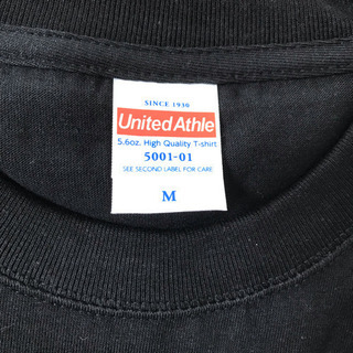 45枚セット】無地の黒TシャツM＆Sサイズ/United Athle5001-01