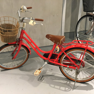 HACCHI HC182 自転車　レッド/赤　身長107〜123cm