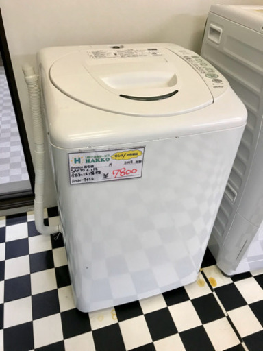 【リサイクルサービス八光　田上店　安心の1か月保証　配達・設置OK】SANYO 4.2kg 全自動洗濯機 ASW-T42E 簡易乾燥付き