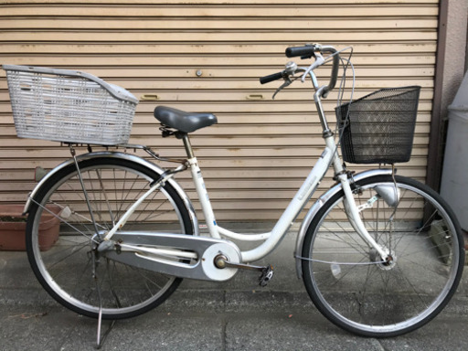 中古自転車 2×7段変速 490MM ロードバイク軽整備済み 防犯登録対応