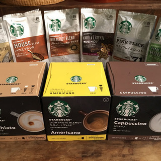 スタバコーヒー6種 ネスカフェ ドルチェグスト スタバ シリーズ3種