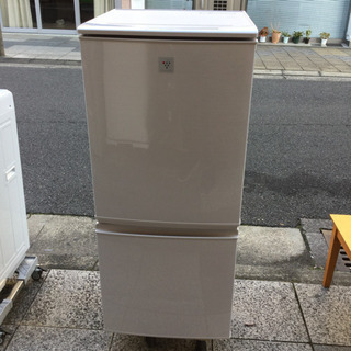 #3183 SHARP プラズマクラスター冷蔵庫 SJ-PD14A 2015年製