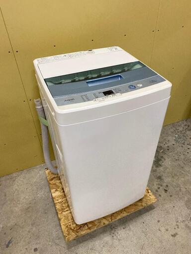 QB1862 【高年式/美品】 アクア 洗濯機 AQW-S50E 洗濯機