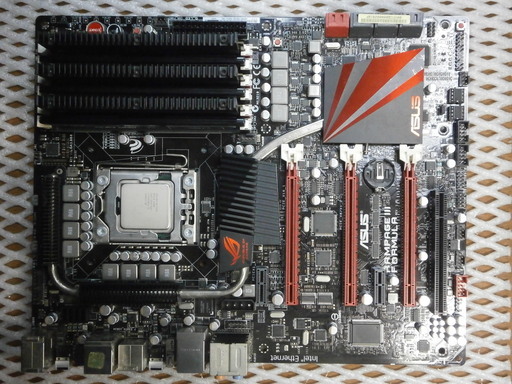ASUS Rampage III Formula/マ ザーボード/Intel X58/LGA 1366★メモリー18GB/CPU/動作品確認済み