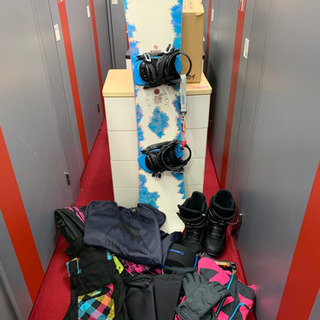 ロシニョール　レディース スノーボード一式