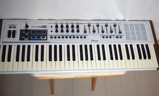 61鍵USB 注文 MIDIキーボード keylab61 Amazon | Arturia Keylab 61