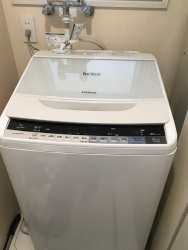 2017年製 日立 洗濯機 8kg ビートウォッシュ 美品